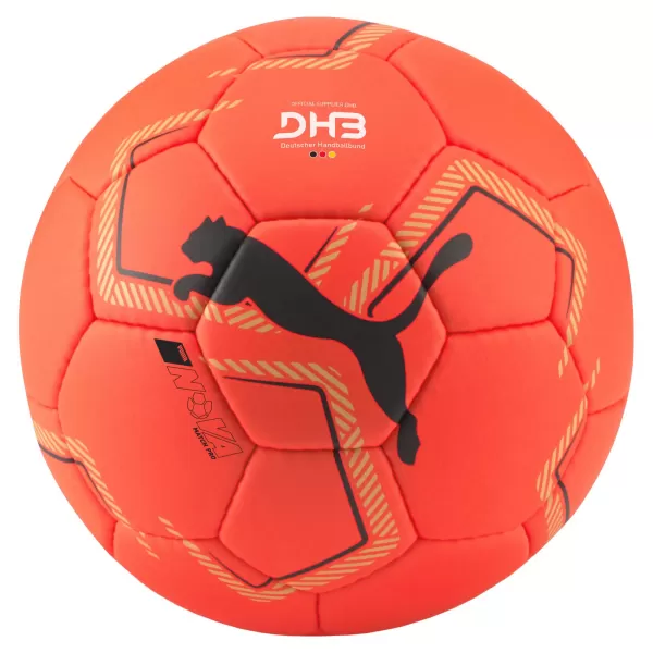  Loptička PUMA NOVA MATCH PRO 083789_01 OHNIVÉ KORALOVÉ/ŠUMIVÉ SVETLO 