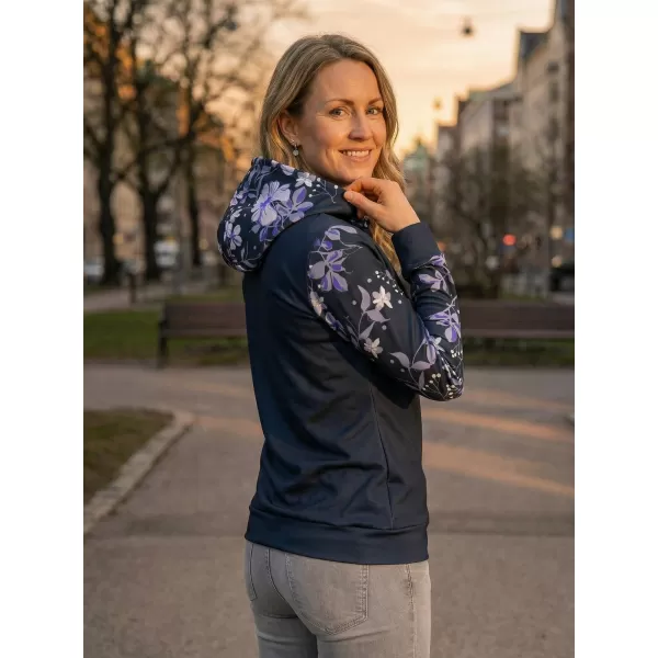  Dámska prémiová funkčná mikina ALTISPORT VOJ/ALW063MI01 ČIERNA 