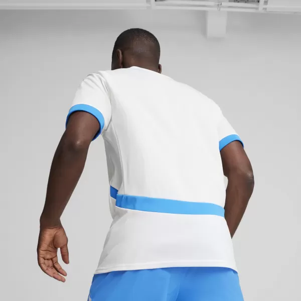  Futbalový dres PUMA FACR AWAY JERSEY REPLICA 774128_02 PUMA WHITE/IGNITE MODRÁ 