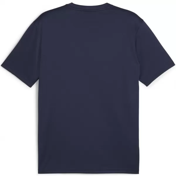  Pánske tričko PUMA TEAMGOAL JERSEY 658636_06 PUMA NAVY/PUMA WHITE 