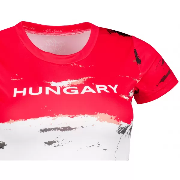  Dámske prémiové funkčné tričko ALTISPORT VOJ/ALW036HU/TR01 PRUHY 