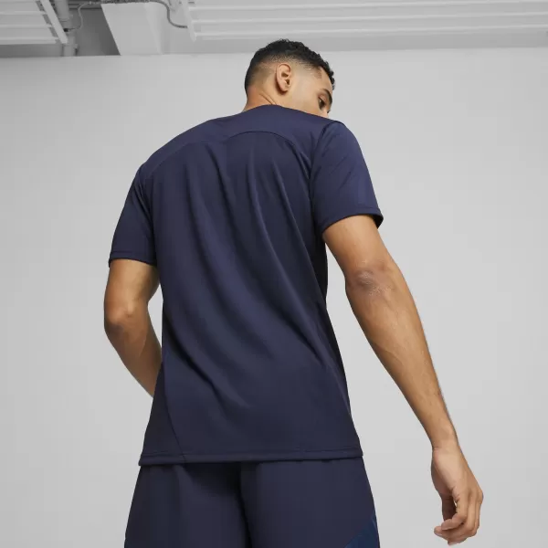  Pánske funkčné tričko PUMA TEAMFINAL TRAINING JERSEY 658557_06 PUMA NAVY/PUMA SILVER 