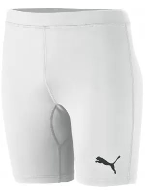 Elastické šortky PUMA LIGA BASELAYER SHORT TIGHT 655924_04 PUMOVÁ BIELA