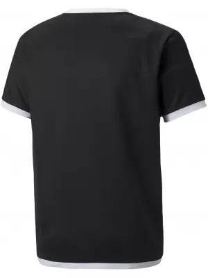 Detský futbalový dres PUMA TEAMLIGA JERSEY JR 704925_03 PUMA ČIERNA/PUMA BIELA