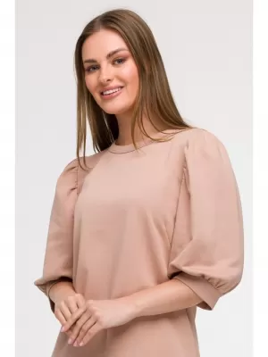 Šaty BEWEAR B291 MOKA