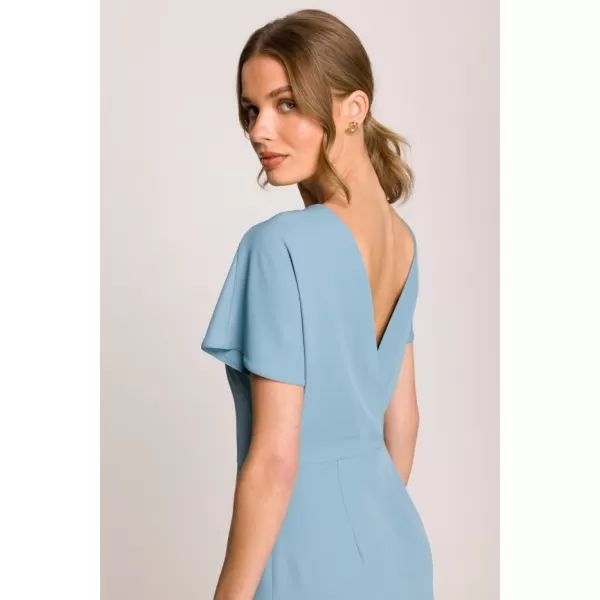  Šaty STYLOVE S398 NEBESKY MODRÁ 