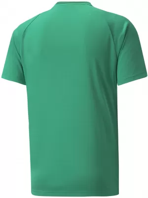 Funkčná košeľa mužov PUMA TEAMVISION JERSEY 704921_05 PEPERGREEN/POWERGREEN/WHITE