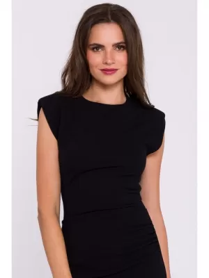 Šaty STYLOVE S382 ČIERNA