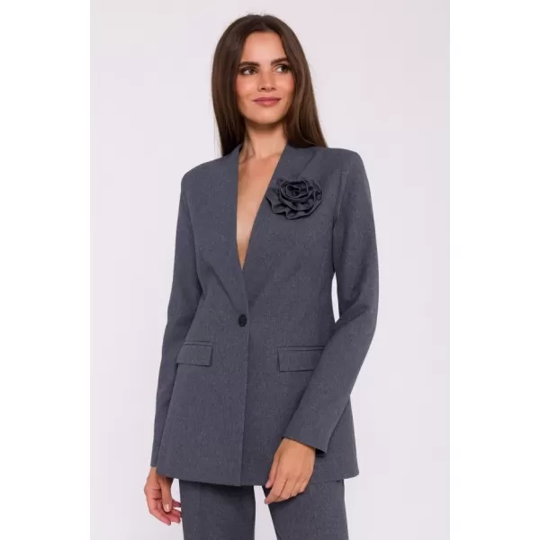  Dámska bunda STYLOVE S370 SIVÁ 