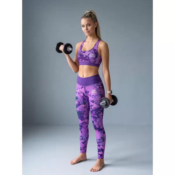  Dámske prémiové legíny ALTISPORT VOJ/ALW110LEG01 FIALOVÁ 