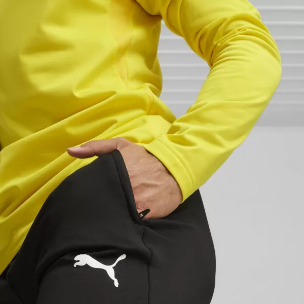  Nohavice PUMA TEAMGOAL SLIM TRAINING PANTS 659037_03 PUMA ČIERNA/PUMA BIELA 
