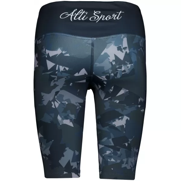  Dámske legíny nad kolená premium ALTISPORT VOJ/ALW110LEG02 ČIERNA 