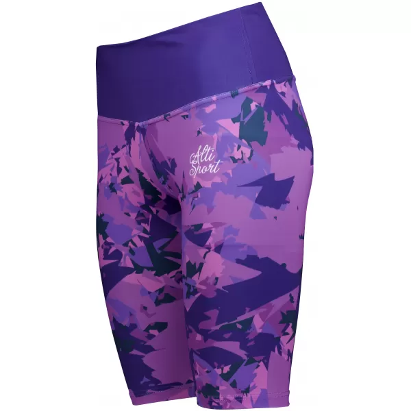  Dámske legíny nad kolená premium ALTISPORT VOJ/ALW110LEG02 FIALOVÁ 