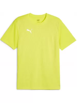 Pánske funkčné tričko PUMA TEAMFINAL TRAINING JERSEY 658557_30 ELECTRIC LIME/ ELEKTRICKÉ VÁPNO/STRIEBRO