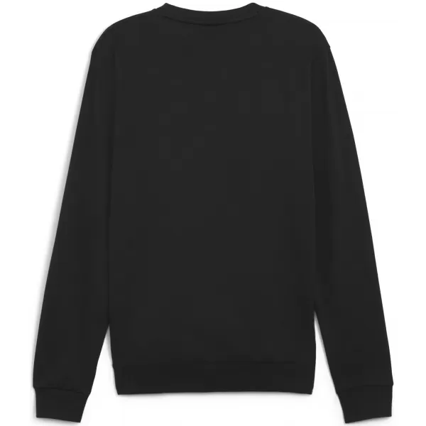  Pánska mikina PUMA TEAMGOAL CASUALS CREW NECK S 658592_03 PUMA ČIERNA/PUMA BIELA 