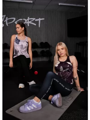 Dámske prémiové funkčné tielko ALTISPORT VOJ/ALW086TIL01 RUDA