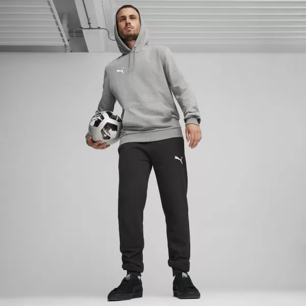  Nohavice PUMA TEAMGOAL CASUALS PANTS 658598_03 PUMA ČIERNA/PUMA BIELA 
