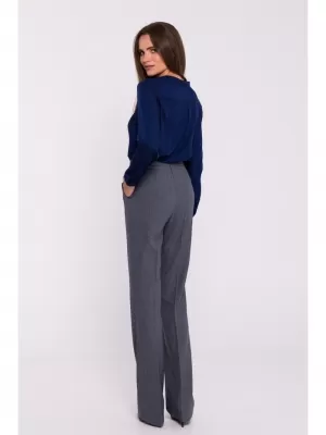 Dámske nohavice STYLOVE S371 SIVÁ