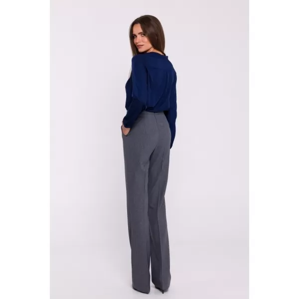  Dámske nohavice STYLOVE S371 SIVÁ 