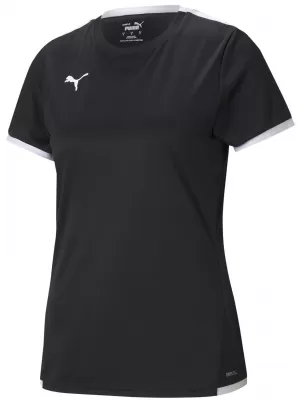 Ženská funkčná košeľa PUMA TEAMLIGA JERSEY W 704934_03 PUMA ČIERNA/PUMA BIELA