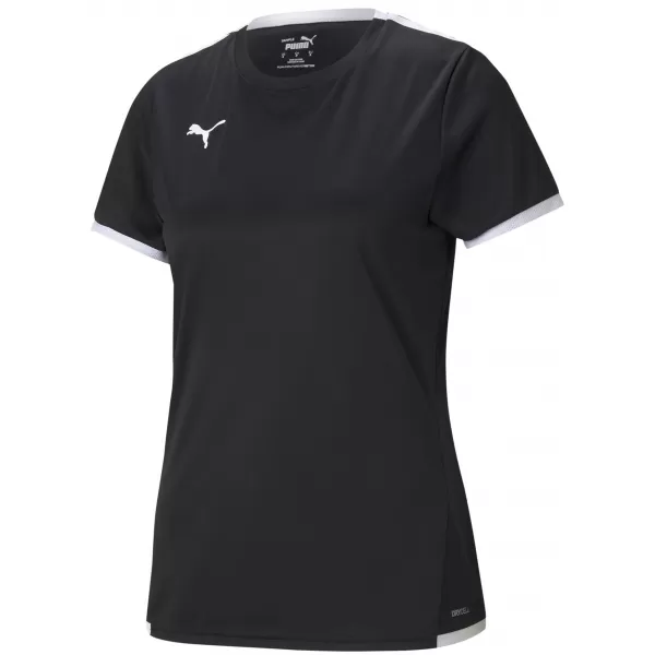  Ženská funkčná košeľa PUMA TEAMLIGA JERSEY W 704934_03 PUMA ČIERNA/PUMA BIELA 