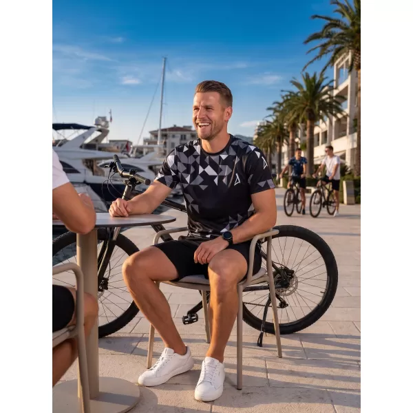  Prémiové pánske funkčné tričko ALTISPORT VOJ/ALM108TR01 ČIERNA 