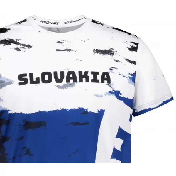  Prémiové pánske funkčné tričko ALTISPORT VOJ/ALM036SL/TR01 PRUHY 
