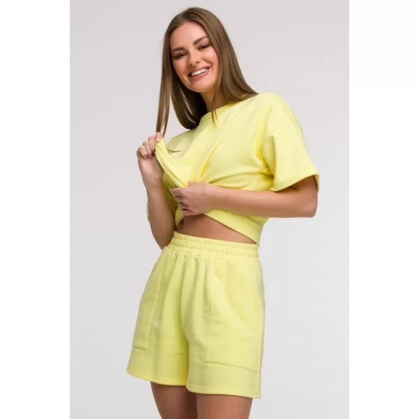  Dámske šortky BEWEAR B295 CITRÓN 
