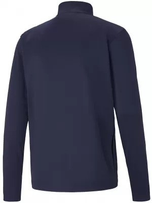 Sako PUMA TEAMRISE TRG POLY JACKET 657392_06 PEACOAT/ PÁV/PUMA BIELY