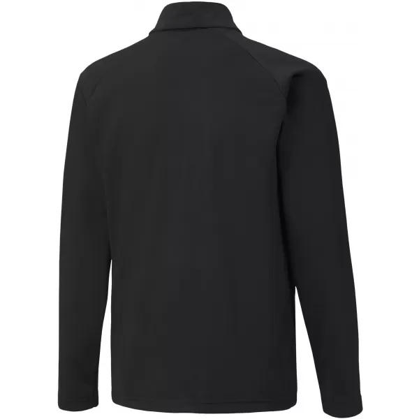  Sako PUMA TEAMLIGA TRAINING JACKET JR 657235_03 PUMA ČIERNA/PUMA BIELA 