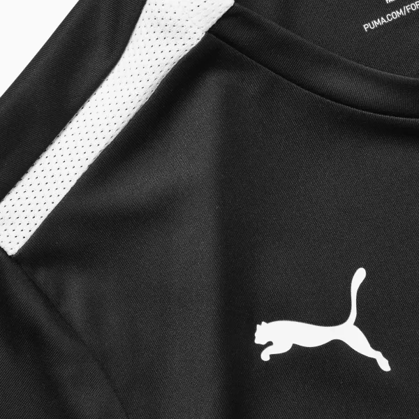  Detský futbalový dres PUMA TEAMLIGA JERSEY JR 704925_03 PUMA ČIERNA/PUMA BIELA 