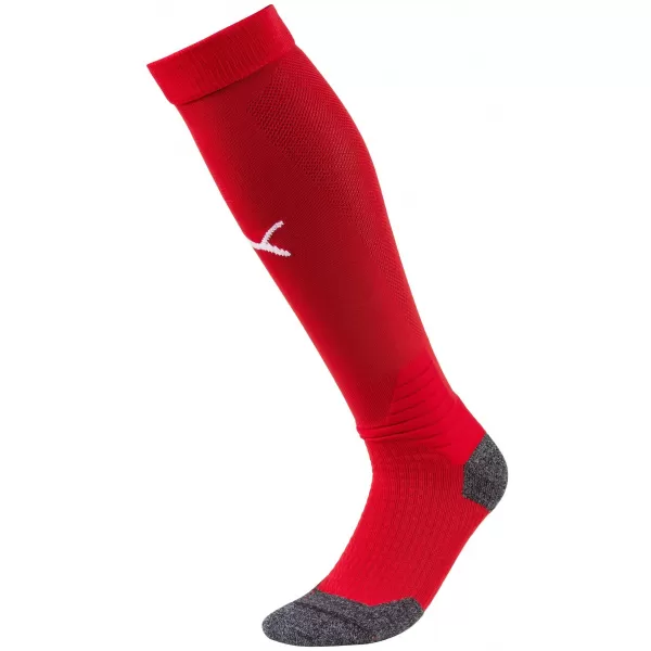  Futbalové ponožky PUMA TEAM LIGA SOCKS 703438_01 PUMA RED/PUMA WHITE 