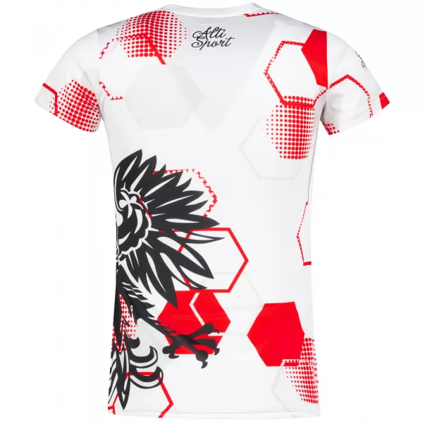  Dámske prémiové funkčné tričko ALTISPORT VOJ/ALW036PL/TR01 HEXA-WH 