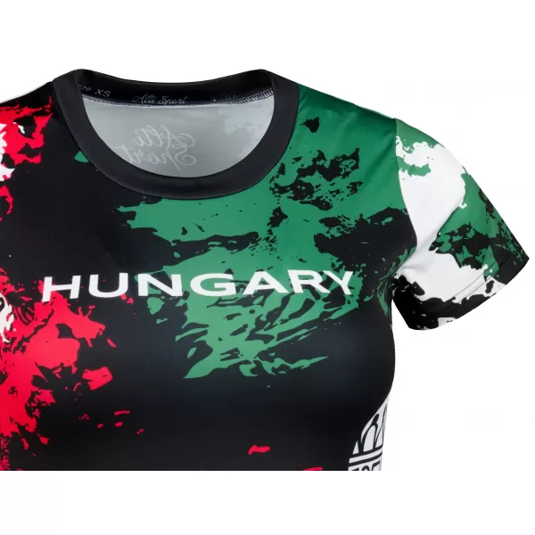  Dámske prémiové funkčné tričko ALTISPORT VOJ/ALW036HU/TR01 ŠKVRNY 
