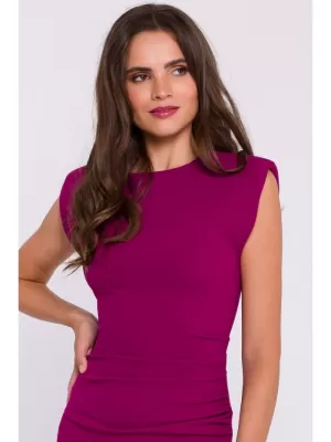 Šaty STYLOVE S382 SLIVKA