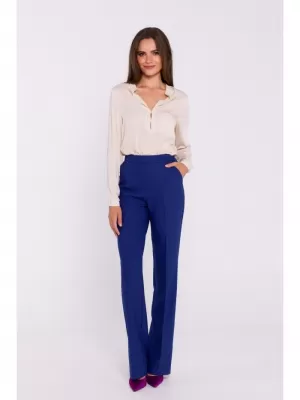 Dámske nohavice STYLOVE S371 MODRÁ