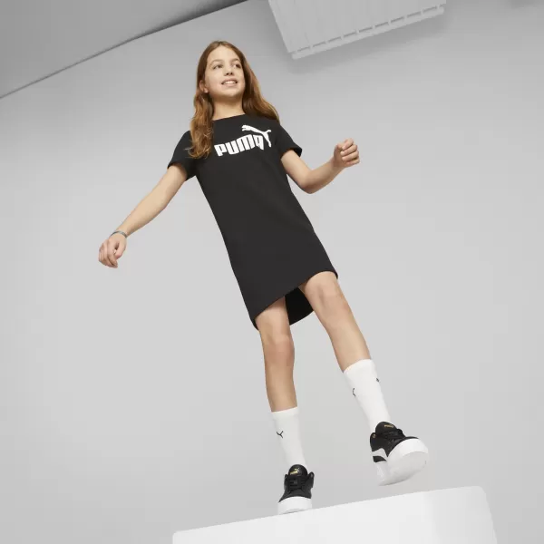  Šaty PUMA ESS+ LOGO DRESS 673493_01 PUMA BLACK 
