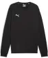 Pánska mikina PUMA TEAMGOAL CASUALS CREW NECK S 658592_03 PUMA ČIERNA/PUMA BIELA