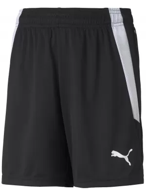 Kraťasy PUMA TEAMLIGA SHORTS JR 704931_03 PUMA ČIERNA/PUMA BIELA