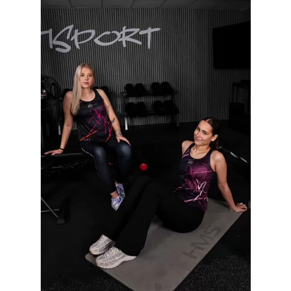  Dámske prémiové funkčné tielko ALTISPORT VOJ/ALW082TIL01 ČIERNA 