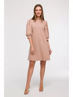 Šaty BEWEAR B291 MOKA