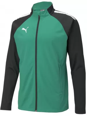 Sako PUMA TEAMLIGA TRAINING JACKET 657234_05 PEPPER GREEN/ PEPPER GREEN/PUMA BLACK