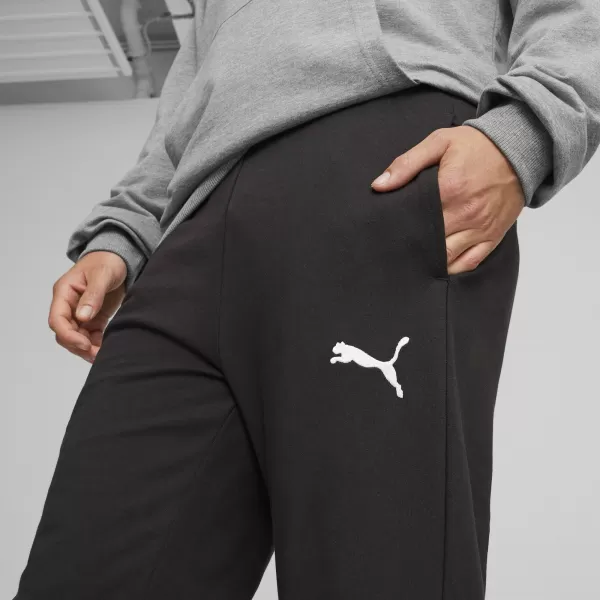  Nohavice PUMA TEAMGOAL CASUALS PANTS 658598_03 PUMA ČIERNA/PUMA BIELA 