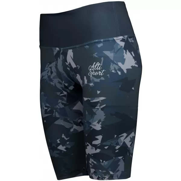  Dámske legíny nad kolená premium ALTISPORT VOJ/ALW110LEG02 ČIERNA 