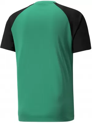 Funkčná košeľa mužov PUMA TEAMPACER JERSEY 704919_05 KORENIE ZELENÁ/ ČIERNA/ BIELA