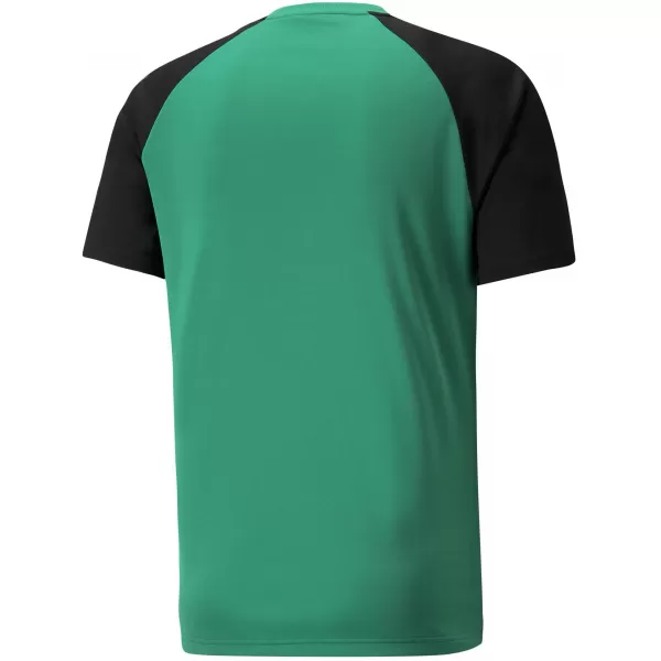  Funkčná košeľa mužov PUMA TEAMPACER JERSEY 704919_05 KORENIE ZELENÁ/ ČIERNA/ BIELA 
