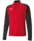 Pánska mikina PUMA TEAMLIGA 1/4 ZIP TOP 657236_01 PUMA RED/PUMA BLACK