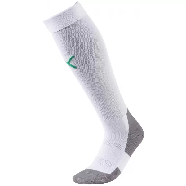  Futbalové ponožky PUMA TEAM LIGA SOCKS CORE 703441_15 PUMA WHITE/PEPPER GREEN 