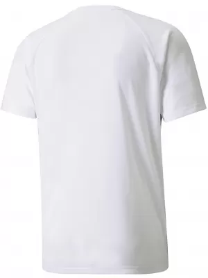 Funkčná košeľa mužov PUMA TEAMLIGA STRIPED JERSEY 704920_04 PUMA BIELA/PUMA ČIERNA