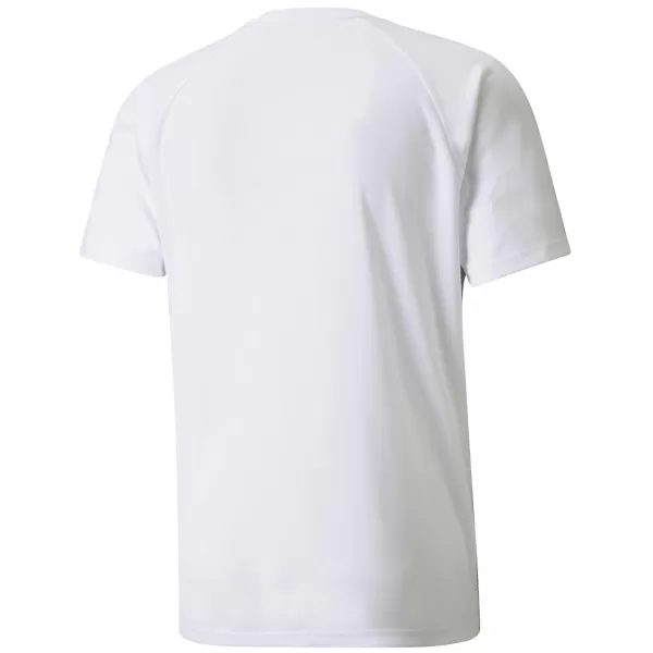  Funkčná košeľa mužov PUMA TEAMLIGA STRIPED JERSEY 704920_04 PUMA BIELA/PUMA ČIERNA 
